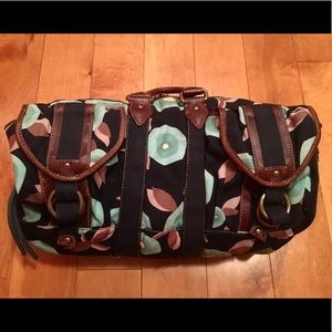 MARC JACOBS Abstract Floral Bohemian Handbag